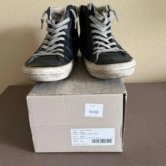 Golden Goose Blue Sneakers. EUC. - Picture 2 of 10